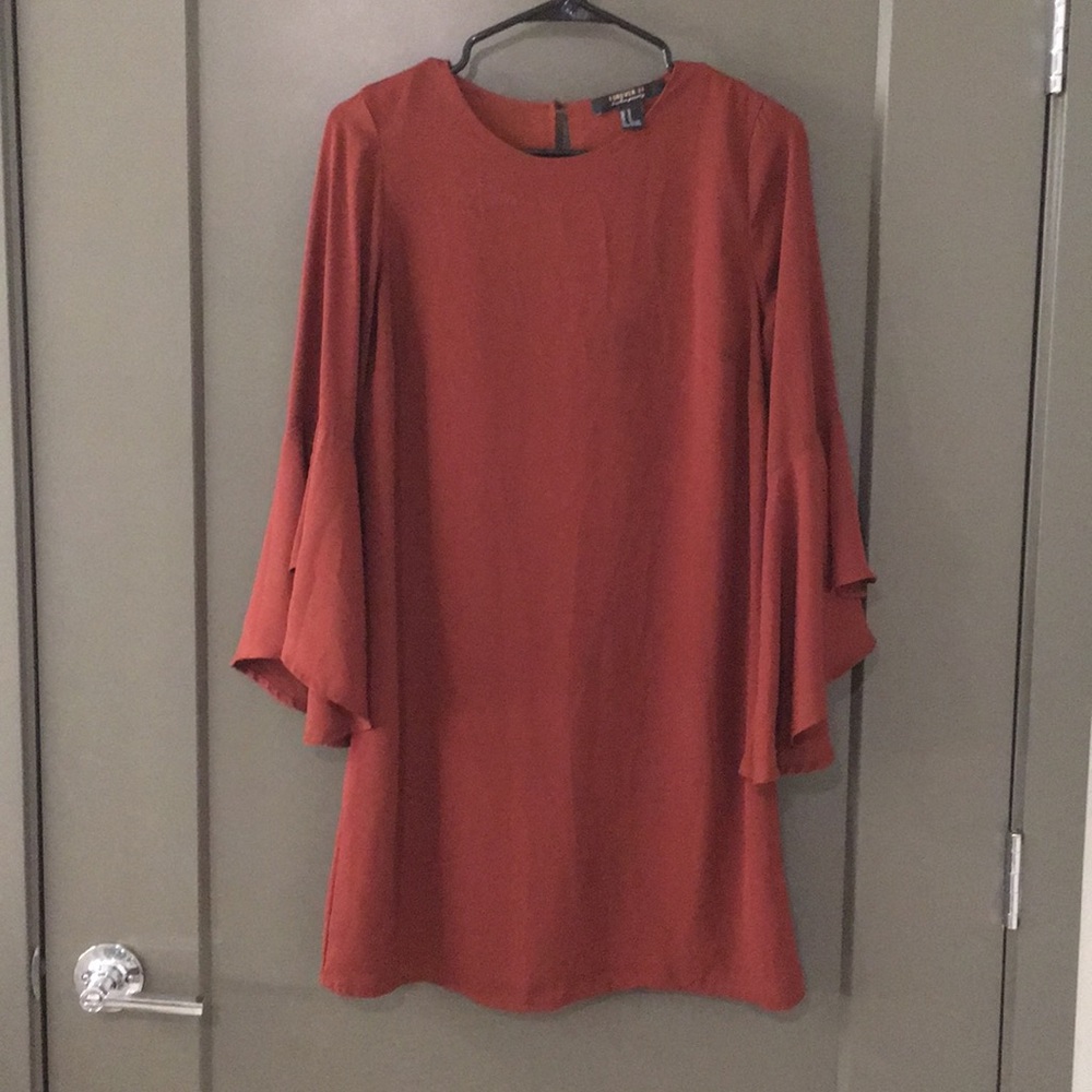 Bell sleeved F21 dress